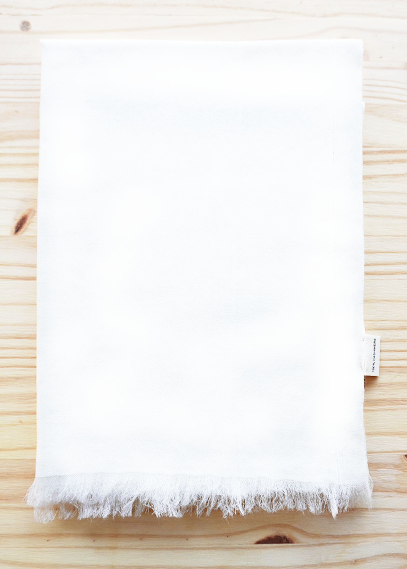 Shawl - Thin - White